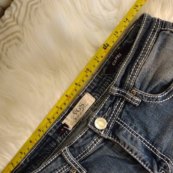 VGS denim Capri sz 8 - Picture 3 of 9